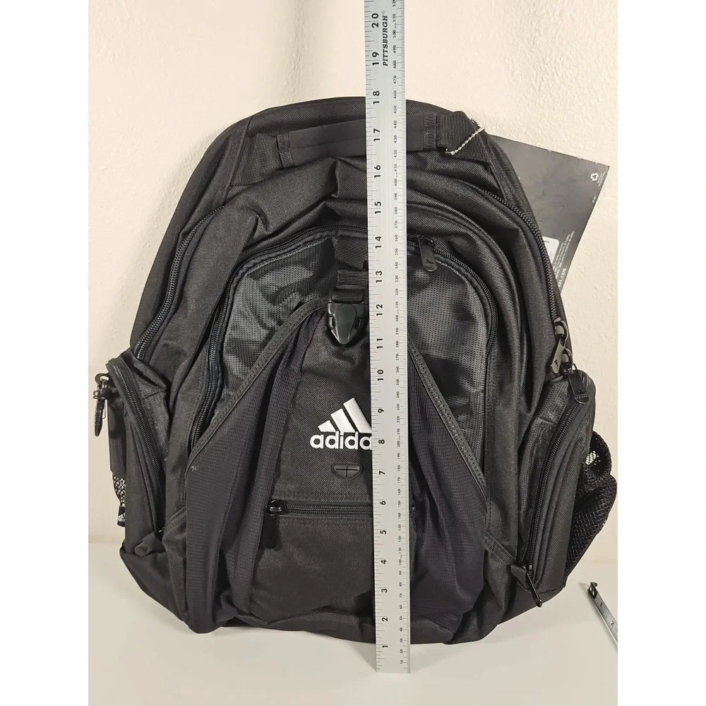 ADIDAS Ultra Tech Backpack Athlete Hiking Gym Media Pocket Headphone Portal
